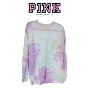 Pink by Victoria’s Secret tie-dye shirt